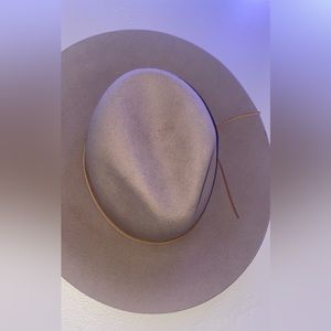 Brand new brown brimmed hat